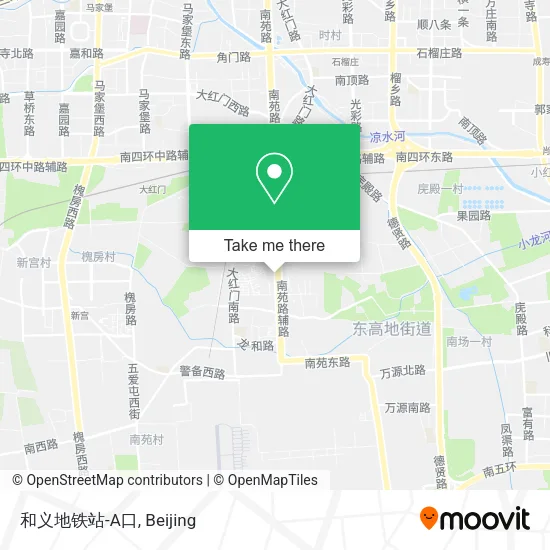 和义地铁站-A口 map