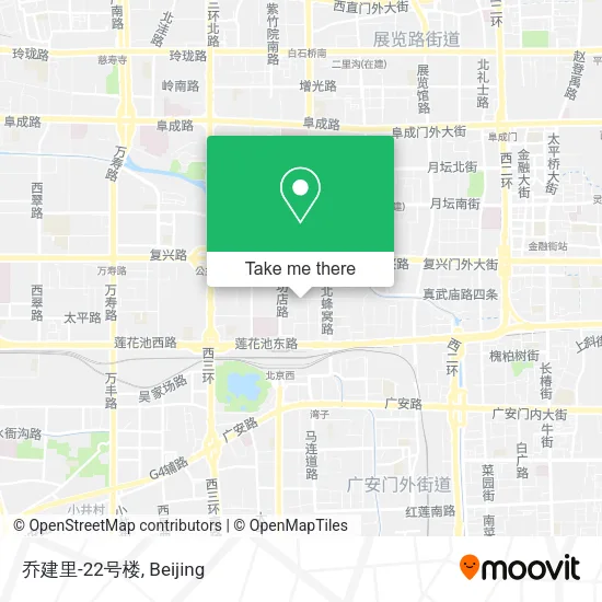 乔建里-22号楼 map