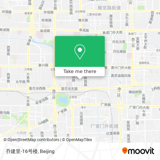 乔建里-16号楼 map