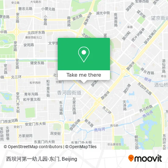 西坝河第一幼儿园-东门 map