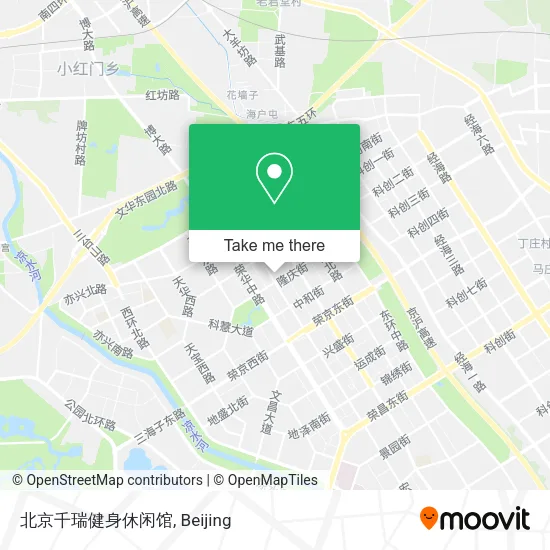 北京千瑞健身休闲馆 map