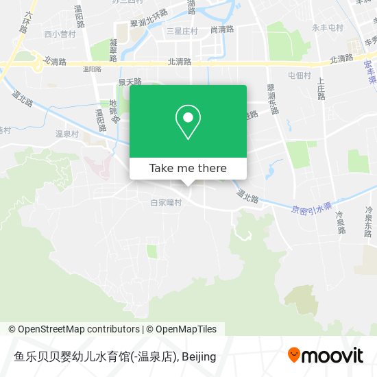 鱼乐贝贝婴幼儿水育馆(-温泉店) map