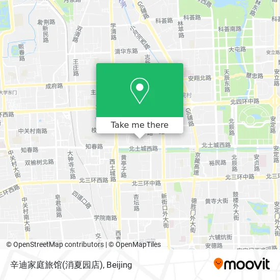 辛迪家庭旅馆(消夏园店) map