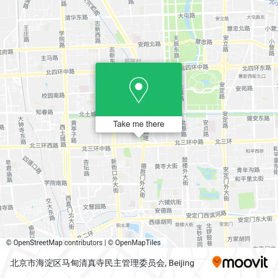 北京市海淀区马甸清真寺民主管理委员会 map