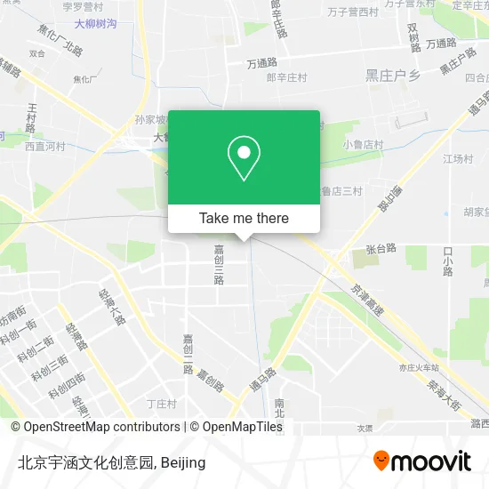 北京宇涵文化创意园 map