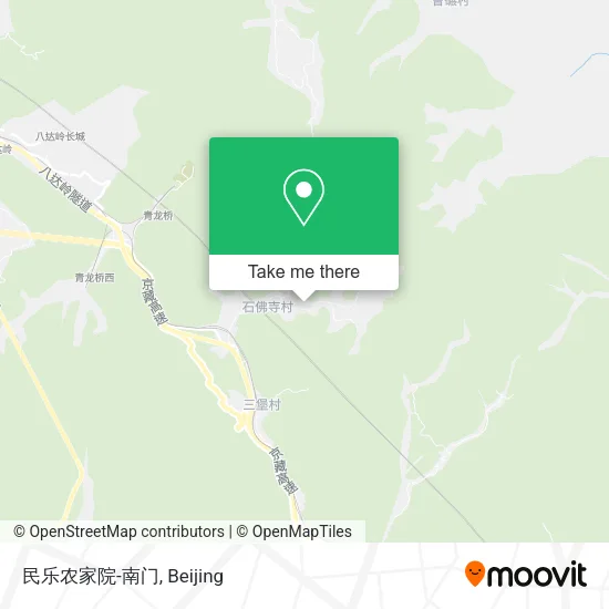 民乐农家院-南门 map
