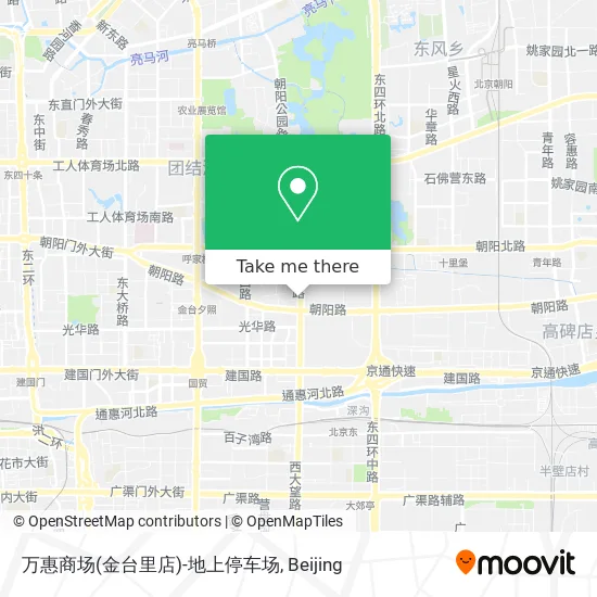 万惠商场(金台里店)-地上停车场 map