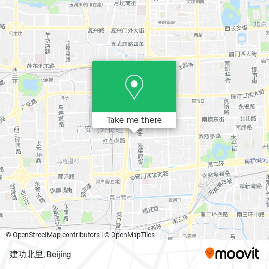 建功北里 map