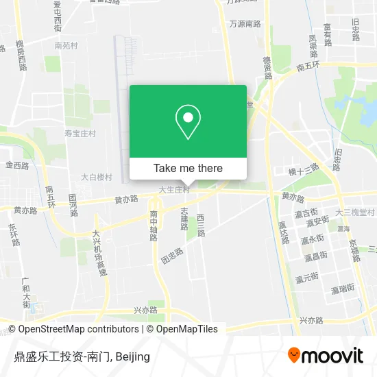 鼎盛乐工投资-南门 map