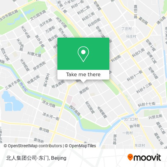 北人集团公司-东门 map