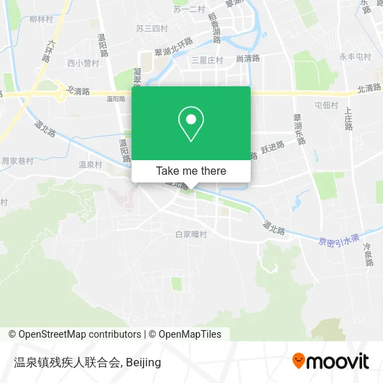 温泉镇残疾人联合会 map