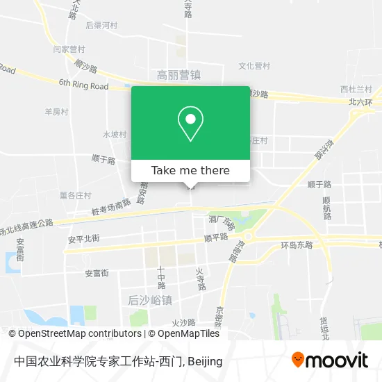 中国农业科学院专家工作站-西门 map