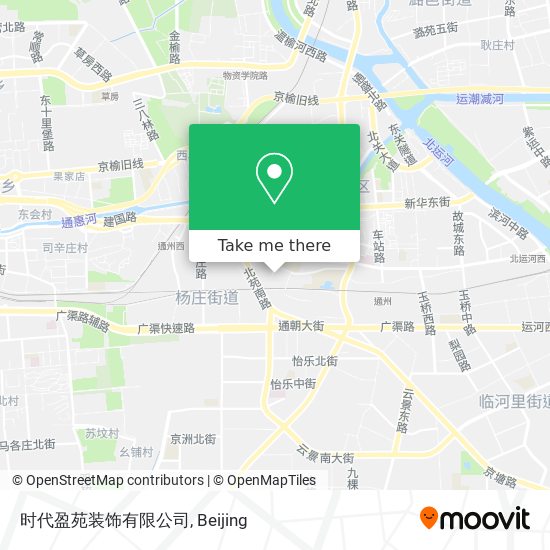 时代盈苑装饰有限公司 map