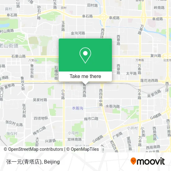 张一元(青塔店) map