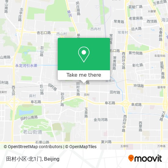 田村小区-北1门 map