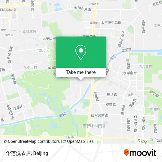 华莲洗衣店 map