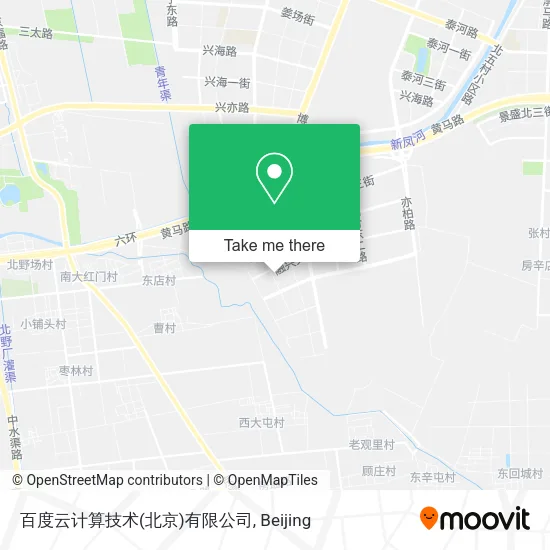 百度云计算技术(北京)有限公司 map