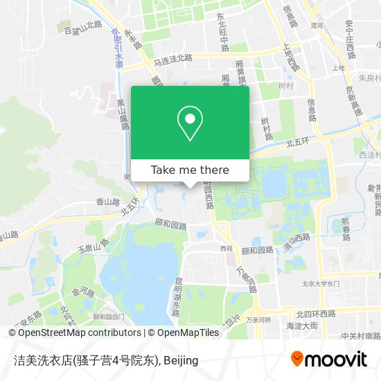 洁美洗衣店(骚子营4号院东) map