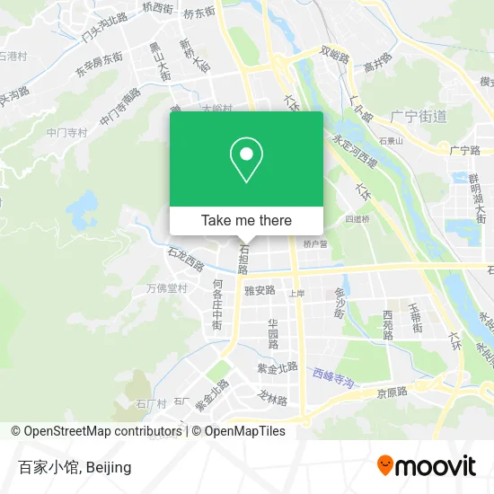 百家小馆 map