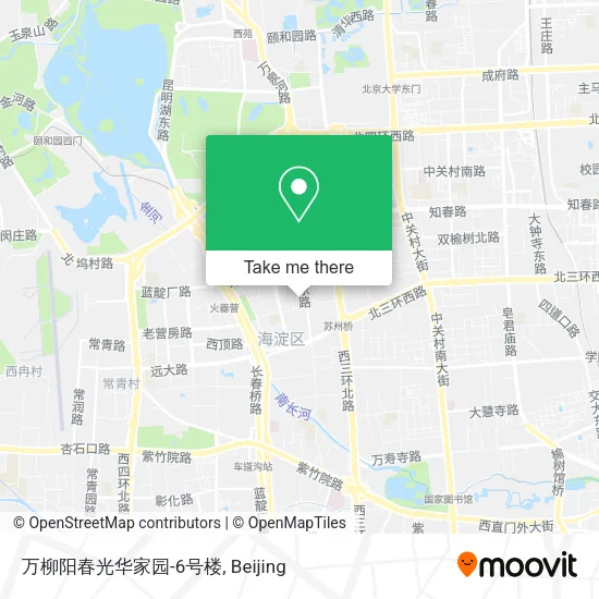 万柳阳春光华家园-6号楼 map