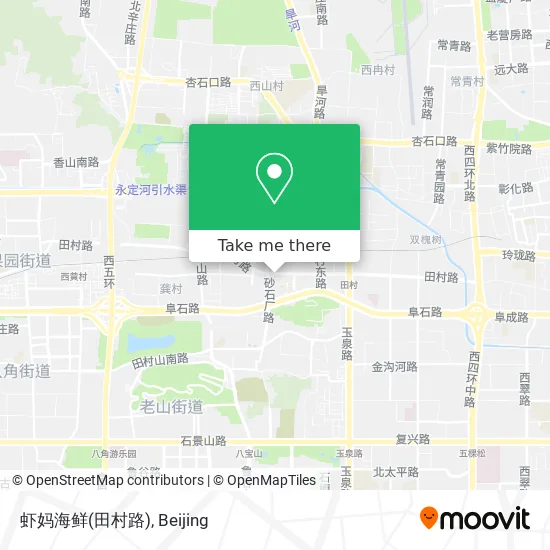 虾妈海鲜(田村路) map