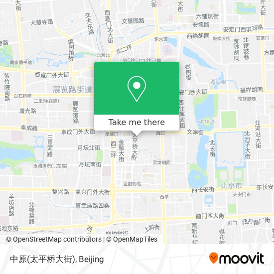 中原(太平桥大街) map
