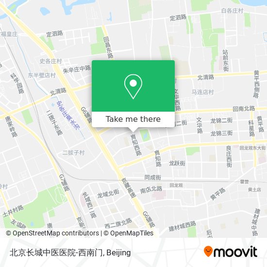 北京长城中医医院-西南门 map