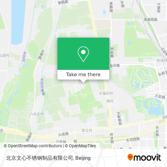 北京文心不锈钢制品有限公司 map