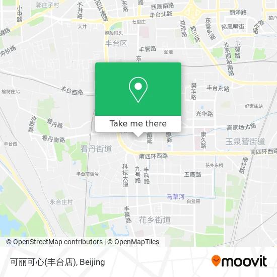 可丽可心(丰台店) map