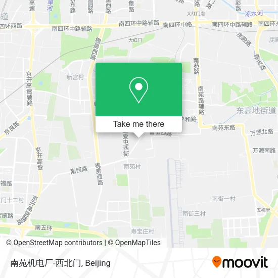 南苑机电厂-西北门 map