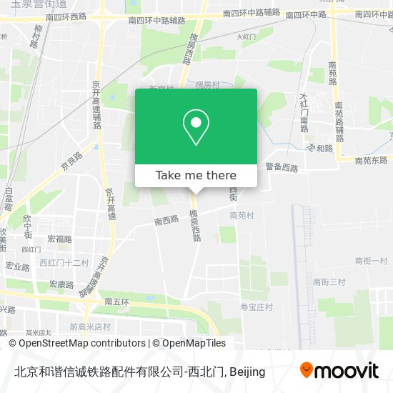北京和谐信诚铁路配件有限公司-西北门 map