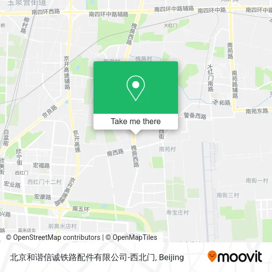 北京和谐信诚铁路配件有限公司-西北门 map