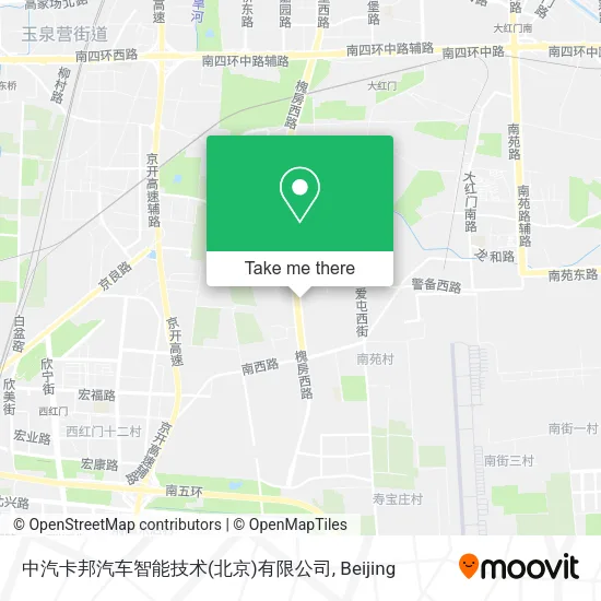 中汽卡邦汽车智能技术(北京)有限公司 map