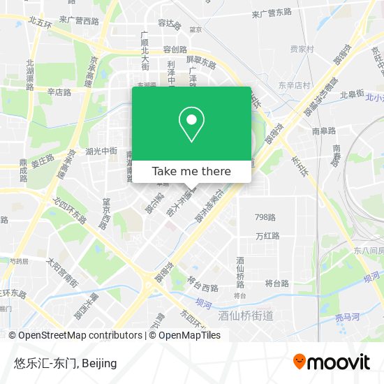 悠乐汇-东门 map