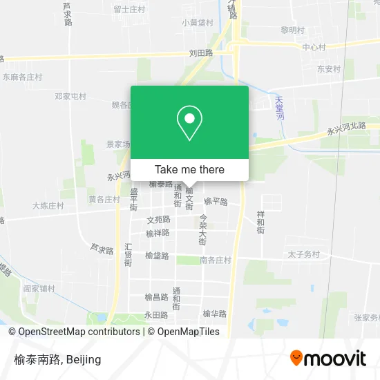 榆泰南路 map