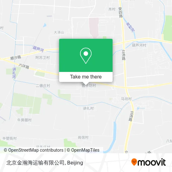 北京金瀚海运输有限公司 map