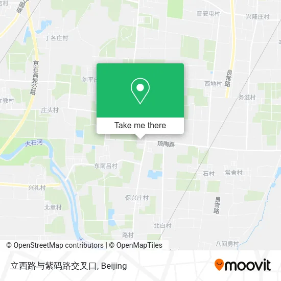 立西路与紫码路交叉口 map