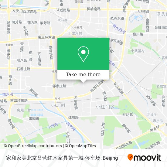 家和家美北京吕营红木家具第一城-停车场 map