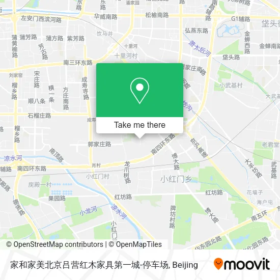 家和家美北京吕营红木家具第一城-停车场 map