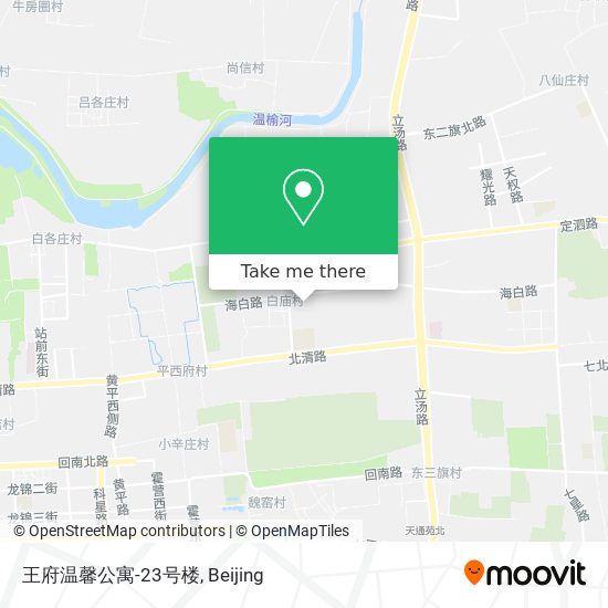 王府温馨公寓-23号楼 map