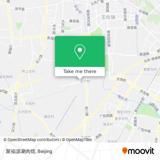 聚福源涮肉馆 map