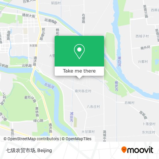 七级农贸市场 map