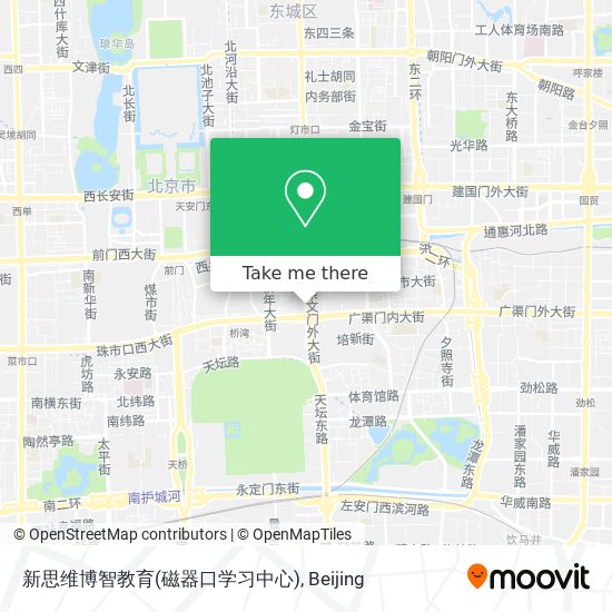 新思维博智教育(磁器口学习中心) map