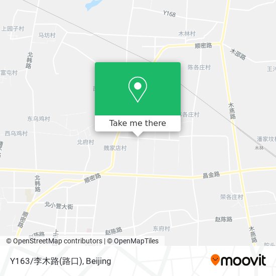 Y163/李木路(路口) map