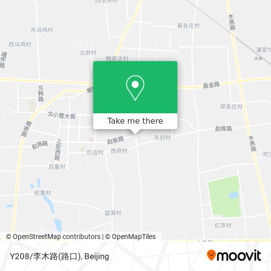 Y208/李木路(路口) map