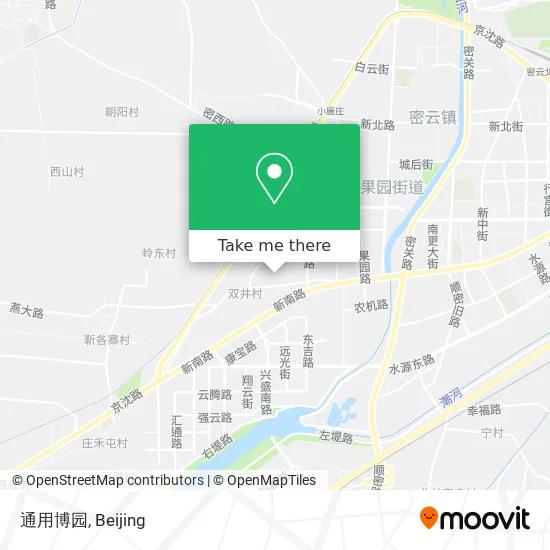 通用博园 map