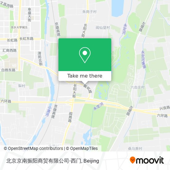 北京京南振阳商贸有限公司-西门 map