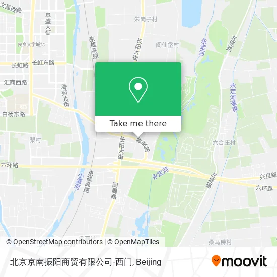 北京京南振阳商贸有限公司-西门 map