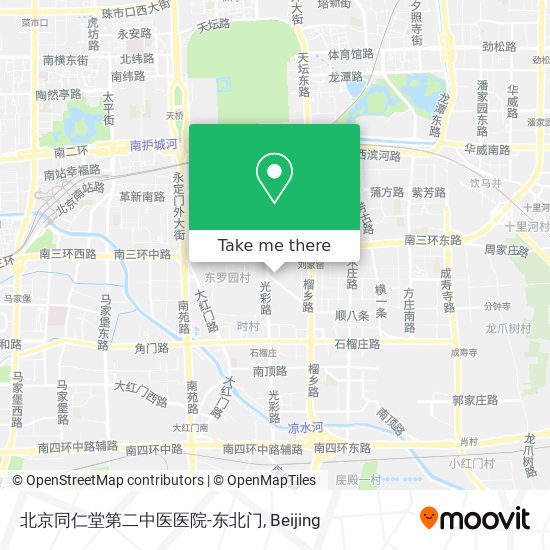 北京同仁堂第二中医医院-东北门 map