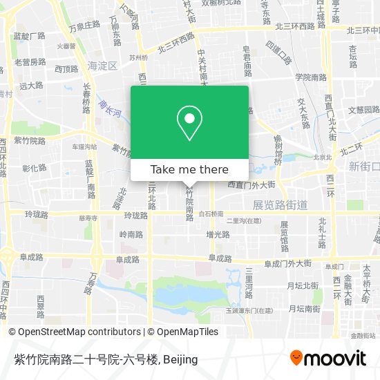 紫竹院南路二十号院-六号楼 map